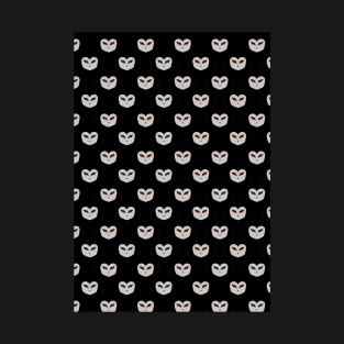 Happy Owl Pattern T-Shirt