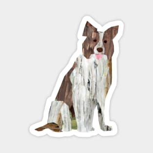 Dog (border collie) Magnet