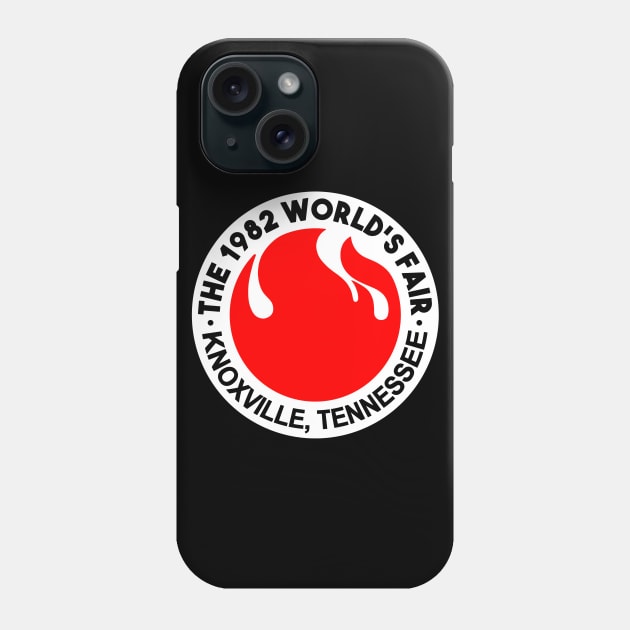 '82 World's Fair Logo - 1 Phone Case by BigOrangeShirtShop