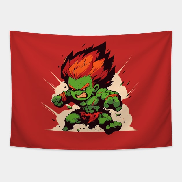 blanka Tapestry by piratesnow