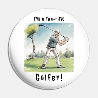 Tee-riffic Goler Pin