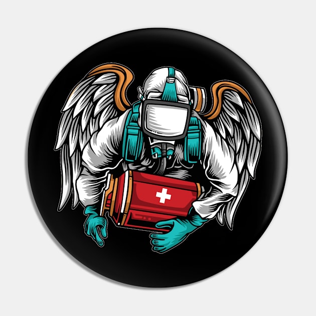 nurse Pin by Vitntage