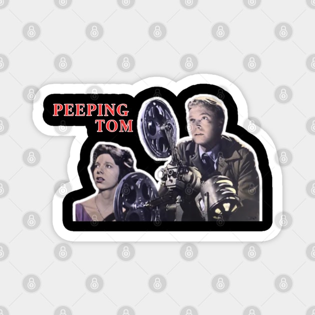 Peeping Tom Magnet by Hellbender Creations