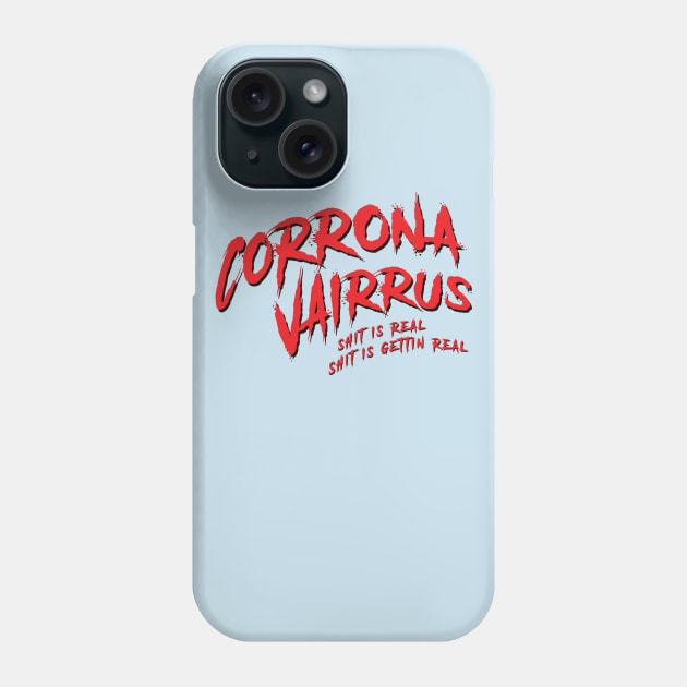 Cardi-B Corona Virus Phone Case by halfzero