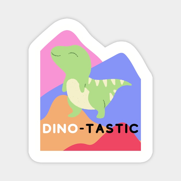 Cute Dinosaur | Dino-Tastic Magnet by little osaka shop