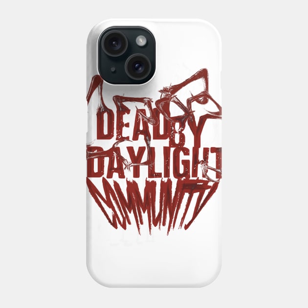 Dead By Daylight Community Logo - Red Phone Case by Dead By Daylight Community