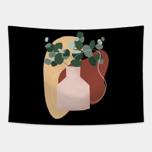 Mid century modern vases illustration 2 Tapestry