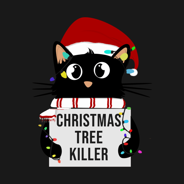 Cute christmas tree killer by Rishirt