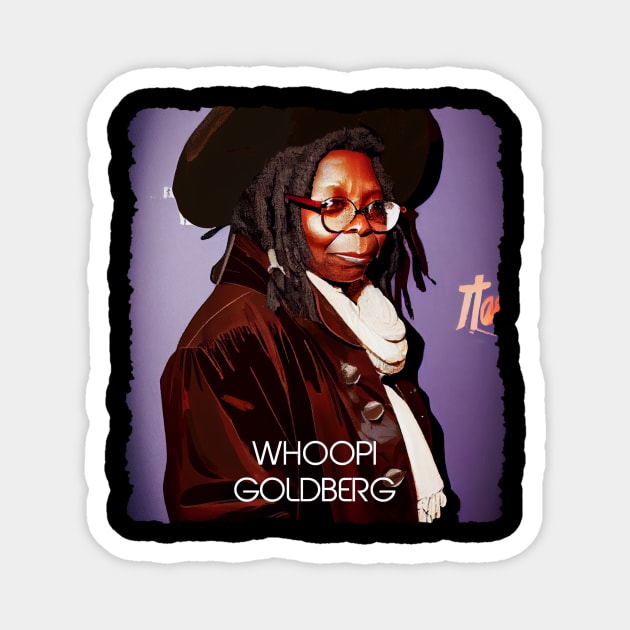 Whoopi Goldberg Magnet by Pixy Official