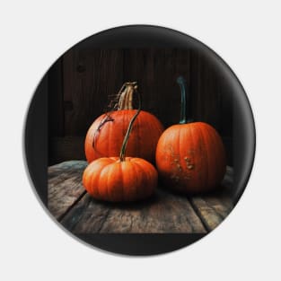 Three Pumpkins Pin