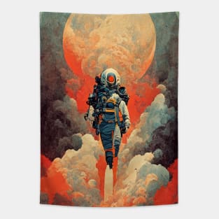 Journey to the moon Tapestry