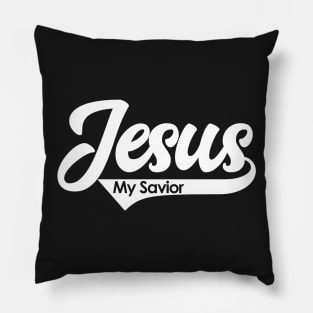 Jesus My Savior Bible Scripture Verse Christian Pillow