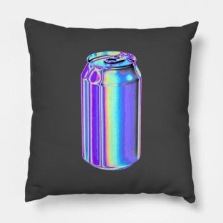 Violet Holographic Can Pillow