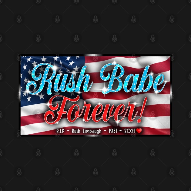 RUSH BABE FOREVER!❤️ by SquishyTees Galore!