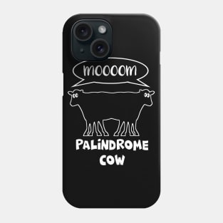 Palindrome Cow Phone Case