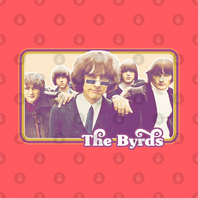 The Byrds  // Vintage Style Retro Fan Art by DankFutura