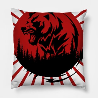 Russian samurai. Bear Pillow