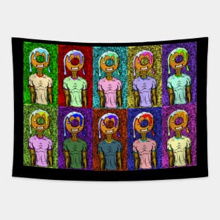 Donut Men Tapestry