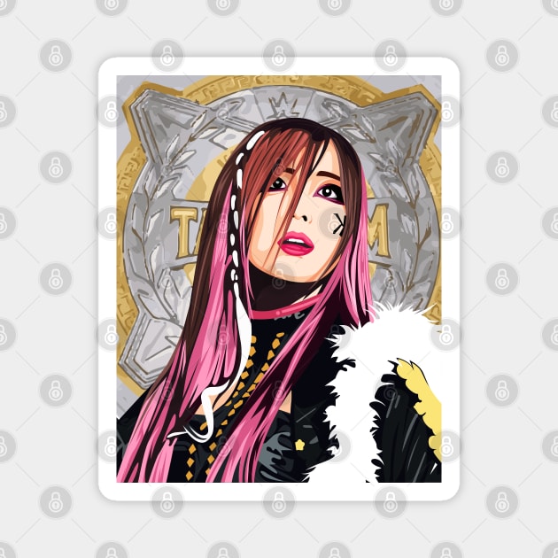 Kabuki kairi Magnet by GadhaArt