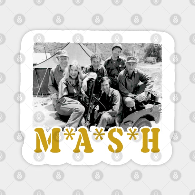 Retro MASH Cast Magnet by pitulas