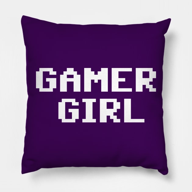 Gamer Girl Pillow by TaterSkinz