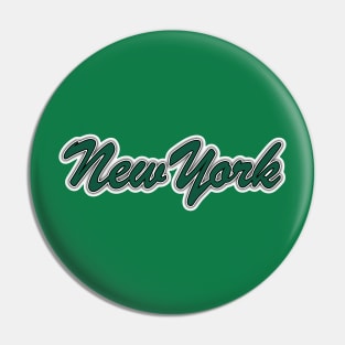 Football Fan of New York Pin