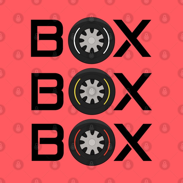 Box Box Box F1 by Make It Simple