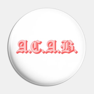 A.C.A.B. Gothic Pin