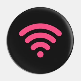 Cute Pink Wi-Fi Pin