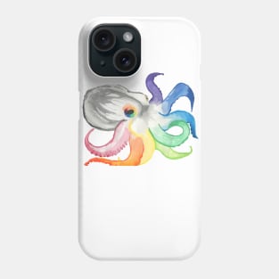 Rainbow Octopus Phone Case