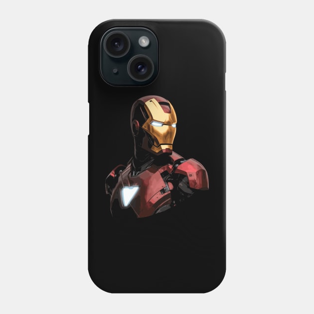 Face of Iron Phone Case by Pixy Official