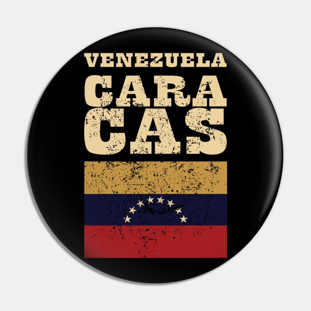 Flag of Venezuela Pin by KewaleeTee