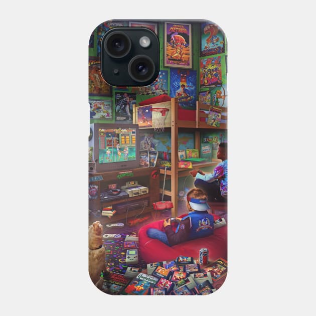 Sega - Street of Rage 2 Phone Case by Rachid Lotf