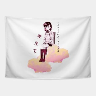 A Certain Scientific Railgun T ''CONTEMPLATING'' V2 Tapestry