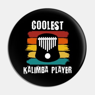 Coolest Kalimba Player Pin