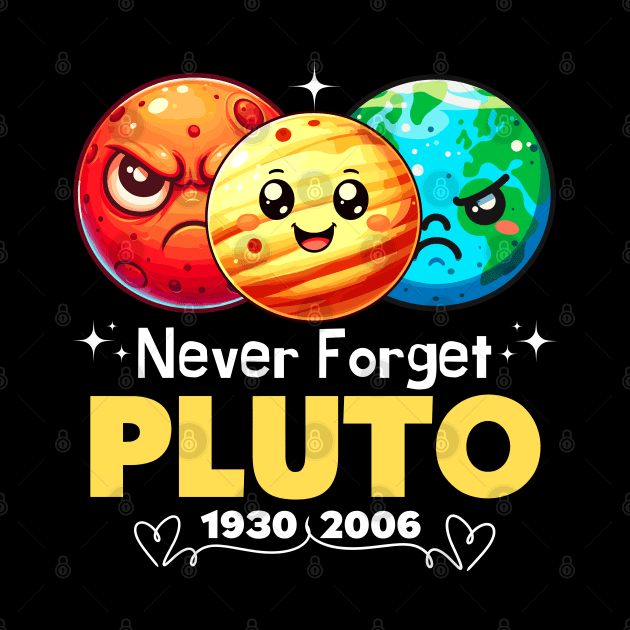 Never Forget Pluto by Etopix