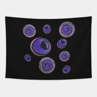 Purple spheres Tapestry