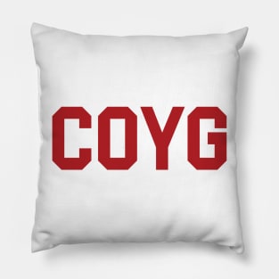 COYG Blockletter Pillow
