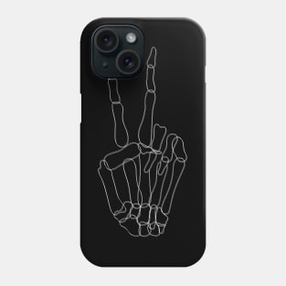 Peace Bones Phone Case