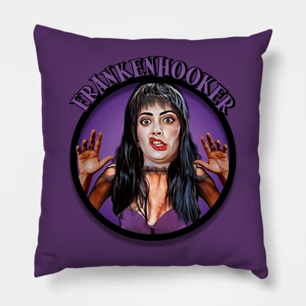 Frankenhooker Pillow by Zbornak Designs