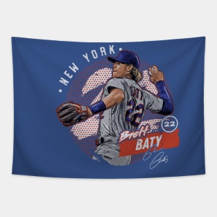 Brett Baty New York M Dots Tapestry