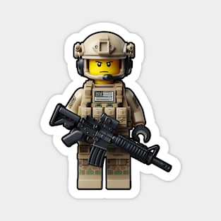 Tactical LEGO Magnet