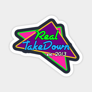 Retro TakeDown Design Magnet