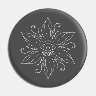 Meditation Presence - Third Eye - Yoga Shirt Pin