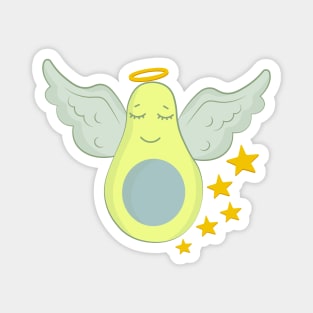 Avocado Angel Magnet