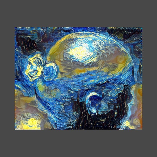 Half-Life Mr. Valve Open Your Mind Version Starry Night by Starry Night