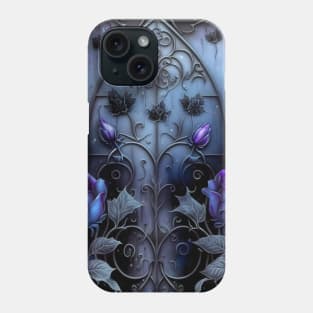 Gothic Rosey Pattern Phone Case