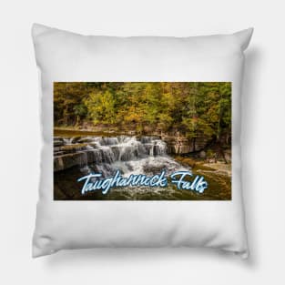 Taughannock Falls Tompkins County New York Pillow