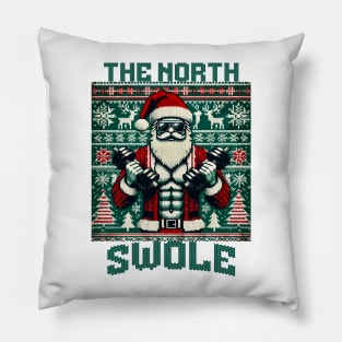 The North Swole | Funny Christmas Pillow