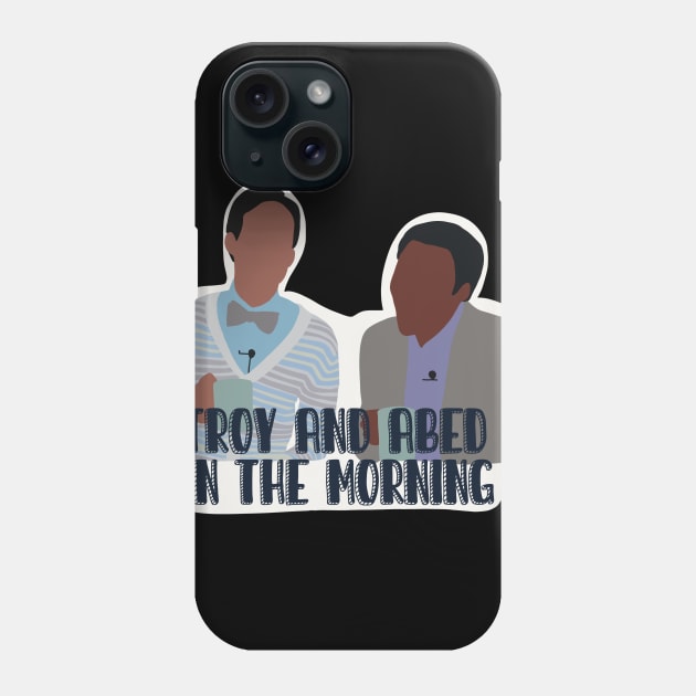 Troy and Abed Phone Case by Tabletop Adventurer